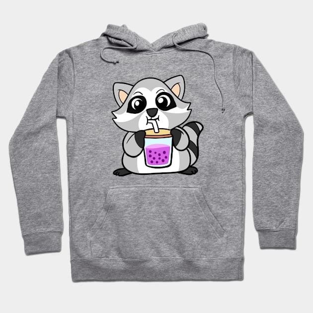 Boba Racoon Hoodie by WildSloths